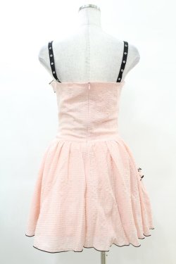 画像2: DARK IN LOVE / Pink doll moon strap dress S ピンク H-25-02-22-1011-PU-OP-KB-ZH