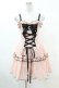 画像1: DARK IN LOVE / Pink doll moon strap dress S ピンク H-25-02-22-1012-PU-OP-KB-ZH (1)