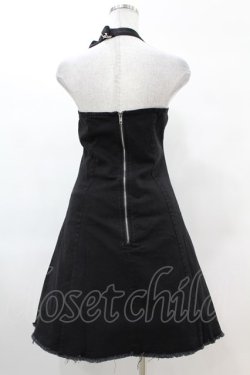 画像2: KILL STAR / Subzero Halter Dress XS ブラック H-25-02-22-1016-SL-OP-KB-ZH