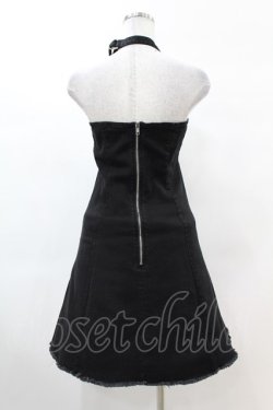 画像2: KILL STAR / Subzero Halter Dress XS ブラック H-25-02-22-1017-SL-OP-KB-ZH