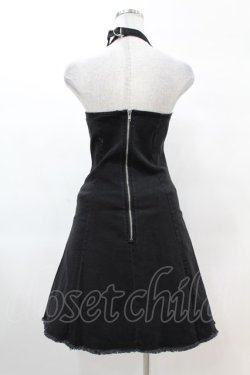 画像2: KILL STAR / Subzero Halter Dress XS ブラック H-25-02-22-1018-SL-OP-KB-ZH