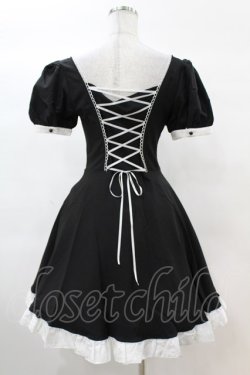 画像2: DARK IN LOVE / Magic doll black white rebel dress S ブラック H-25-02-22-1019-PU-OP-KB-ZH