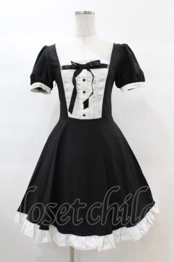 画像1: DARK IN LOVE / Magic doll black white rebel dress XS ブラック H-25-02-22-1021-PU-OP-KB-ZH