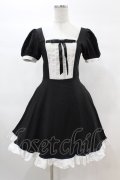 DARK IN LOVE / Magic doll black white rebel dress XS ブラック H-25-02-22-1022-PU-OP-KB-ZH