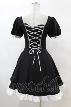 画像2: DARK IN LOVE / Magic doll black white rebel dress XS ブラック H-25-02-22-1022-PU-OP-KB-ZH