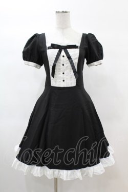 画像1: DARK IN LOVE / Magic doll black white rebel dress XS ブラック H-25-02-22-1023-PU-OP-KB-ZH