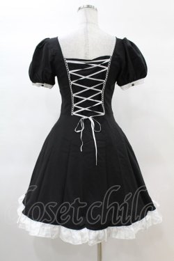 画像2: DARK IN LOVE / Magic doll black white rebel dress XS ブラック H-25-02-22-1023-PU-OP-KB-ZH