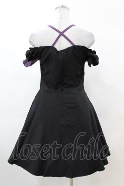 画像2: DARK IN LOVE / Harajuku purple cross sweet cool rebel dress M ブラック H-25-02-22-1025-PU-OP-KB-ZH