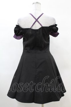 画像2: DARK IN LOVE / Harajuku purple cross sweet cool rebel dress M ブラック H-25-02-22-1026-PU-OP-KB-ZH