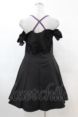 画像2: DARK IN LOVE / Harajuku purple cross sweet cool rebel dress L ブラック H-25-02-22-1027-PU-OP-KB-ZH