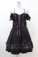 画像1: DARK IN LOVE / Harajuku purple cross sweet cool rebel dress L ブラック H-25-02-22-1028-PU-OP-KB-ZH (1)