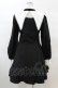 画像2: DARK IN LOVE / Gothic lolita black and white bow neck dress L ブラック H-25-02-22-1035-PU-OP-KB-ZH (2)