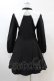 画像2: DARK IN LOVE / Gothic lolita black and white bow neck dress L ブラック H-25-02-22-1037-PU-OP-KB-ZH (2)