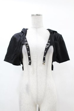 画像1: DARK IN LOVE / Punk cool cat tail cape XL ブラック H-25-02-22-1043-PU-TO-KB-ZH