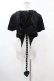 画像2: DARK IN LOVE / Punk cool cat tail cape XL ブラック H-25-02-22-1043-PU-TO-KB-ZH (2)