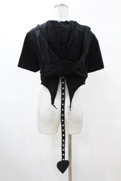 画像2: DARK IN LOVE / Punk cool cat tail cape XL ブラック H-25-02-22-1044-PU-TO-KB-ZH