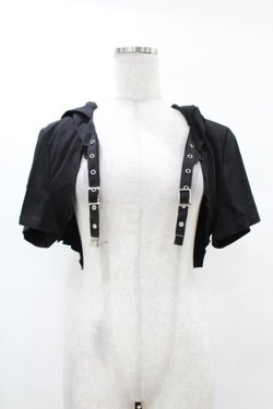 画像1: DARK IN LOVE / Punk cool cat tail cape L ブラック H-25-02-22-1046-PU-TO-KB-ZH