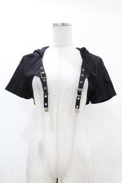 画像1: DARK IN LOVE / Punk cool cat tail cape S ブラック H-25-02-22-1048-PU-TO-KB-ZH