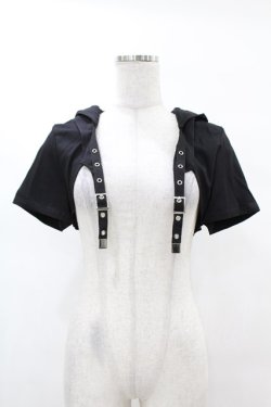 画像1: DARK IN LOVE / Punk cool cat tail cape S ブラック H-25-02-22-1049-PU-TO-KB-ZH