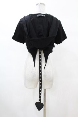 画像2: DARK IN LOVE / Punk cool cat tail cape S ブラック H-25-02-22-1049-PU-TO-KB-ZH