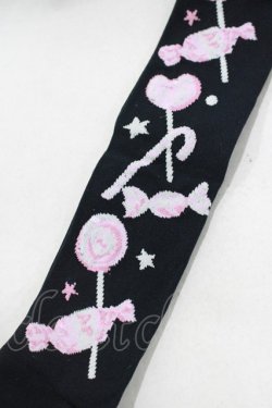 画像2: Angelic Pretty / MIRACLECANDYオーバーニー  ブラック H-25-02-22-065-AP-ZA-NS-ZH