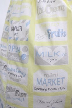 画像4: MILK / MILK TOWNドレス  レモンベース H-25-02-23-033-ML-OP-KB-ZH