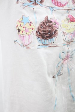 画像3: MILK / カップケーキキャンドルTee  白 H-25-02-23-2036-ML-TO-KB-ZH