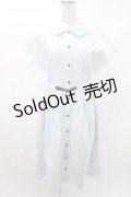 MILK / オーキッド dress  サックス H-25-02-23-2023-ML-OP-KB-ZH