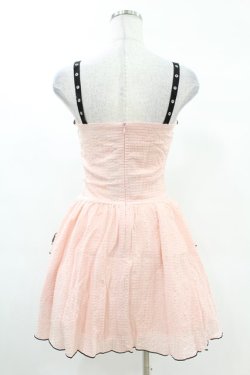 画像2: DARK IN LOVE / Pink doll moon strap dress XS ピンク H-25-02-24-1011-PU-OP-KB-ZH