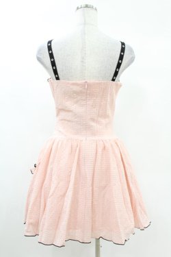 画像2: DARK IN LOVE / Pink doll moon strap dress S ピンク H-25-02-24-1013-PU-OP-KB-ZH