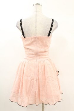 画像2: DARK IN LOVE / Pink doll moon strap dress S ピンク H-25-02-24-1014-PU-OP-KB-ZH