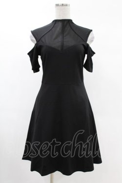 画像1: KILL STAR / Astra Skater Dress S ブラック H-25-02-24-1019-SL-OP-KB-ZH