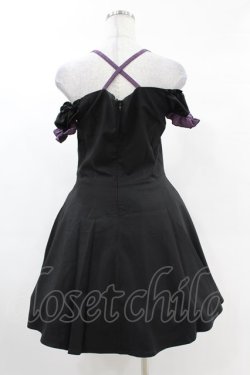 画像2: DARK IN LOVE / Harajuku purple cross sweet cool rebel dress M ブラック H-25-02-24-1021-PU-OP-KB-ZH