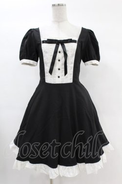 画像1: DARK IN LOVE / Magic doll black white rebel dress M ブラック×ホワイト H-25-02-24-1029-PU-OP-KB-ZH