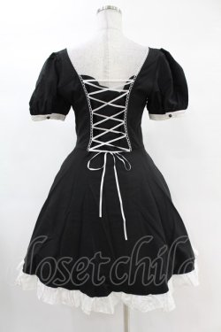 画像2: DARK IN LOVE / Magic doll black white rebel dress M ブラック×ホワイト H-25-02-24-1029-PU-OP-KB-ZH