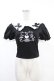 画像1: DARK IN LOVE / Black lolita two little bears doll top XS ブラック H-25-02-24-1035-PU-TO-KB-ZH (1)