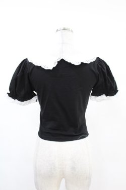 画像2: DARK IN LOVE / Black lolita two little bears doll top XS ブラック H-25-02-24-1035-PU-TO-KB-ZH