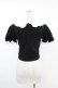 画像2: DARK IN LOVE / Black lolita two little bears doll top XS ブラック H-25-02-24-1036-PU-TO-KB-ZH (2)