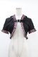 画像1: DARK IN LOVE / Gothic lolita pink plaid cat ear hoody cape S ブラック×ピンク H-25-02-24-1040-PU-TO-KB-ZH (1)