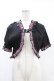 画像1: DARK IN LOVE / Gothic lolita pink plaid cat ear hoody cape XL ブラック×ピンク H-25-02-24-1044-PU-TO-KB-ZH (1)