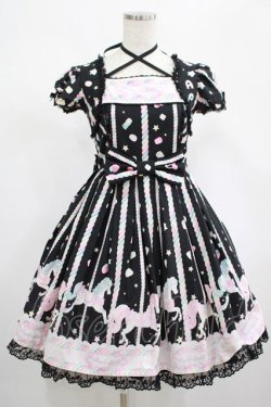 画像1: Angelic Pretty / Sugary Carnivalワンピース Free ブラック H-25-02-24-005-AP-OP-NS-ZH