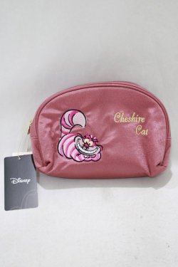 画像1: Maison de FLEUR / Cheshire Cat/ラウンドポーチ  ピンク H-25-02-24-063-LO-ZA-NS-ZH