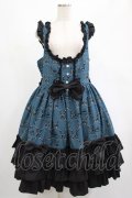 metamorphose / 【プラスサイズ】Dressy Ribbon フリルジャンパースカート プラスサイズ  H-25-02-24-012-ME-OP-NS-ZH