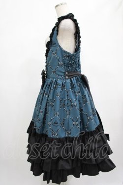 画像2: metamorphose / 【プラスサイズ】Dressy Ribbon フリルジャンパースカート プラスサイズ  H-25-02-24-012-ME-OP-NS-ZH