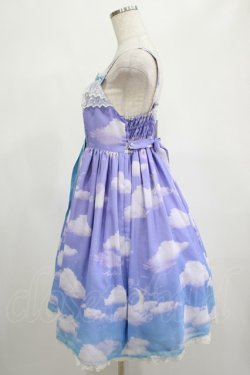 画像2: Angelic Pretty / Misty Sky Brilliant ColorジャンパースカートSet Free Aqua Symphony(ラベンダー×サックス) H-25-02-24-020-AP-OP-NS-ZH