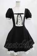 DARK IN LOVE / Magic doll black white rebel dress XS ブラック H-25-02-25-001-PU-OP-KB-ZH