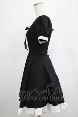 画像2: DARK IN LOVE / Magic doll black white rebel dress XS ブラック H-25-02-25-003-PU-OP-KB-ZH