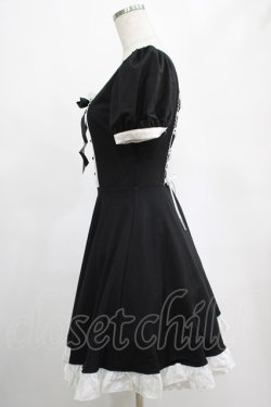 画像2: DARK IN LOVE / Magic doll black white rebel dress XS ブラック H-25-02-25-004-PU-OP-KB-ZH