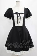 DARK IN LOVE / Magic doll black white rebel dress XS ブラック H-25-02-25-005-PU-OP-KB-ZI