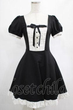 画像1: DARK IN LOVE / Magic doll black white rebel dress XS ブラック H-25-02-25-005-PU-OP-KB-ZH